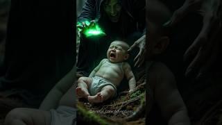 The Witch Tried to Take the Baby… But This Brave Kitten Wouldn’t Let Her Win #cat #baby #cute #sad