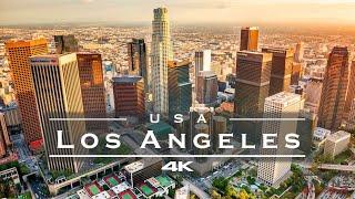 Los Angeles, USA  - by drone [4K]