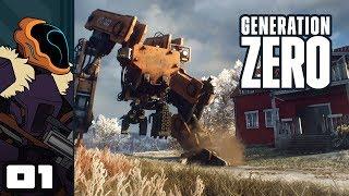 Let's Play Generation Zero - PC Gameplay Part 1 - Bjorn Gunnson, Robot Slayer Extraordinaire