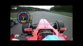 Alonso KERS - F1 2013 Spa