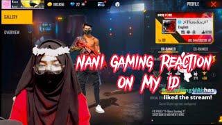 Nani Gaming Reaction On My Profile || Boss Gaming YT