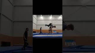 Flipping combo #flips #backflip #viral #barani #frontflip #gymnastics