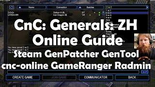 Command & Conquer: Generals Zero Hour online multiplayer guide - GenTool CNConline gameRanger Radmin