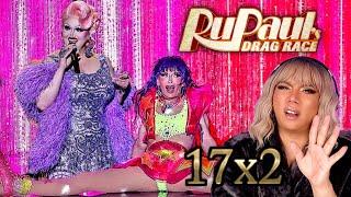 RuPaul's Drag Race Season 17 Episode 2 Reaction Drag Queens Got Talent - Part 2