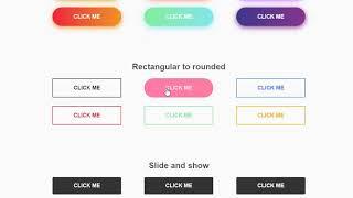 Cool Button Hover Effects