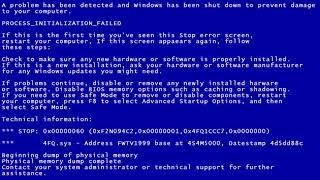 Синий экран смерти (BSoD) 10 часов