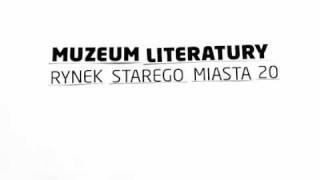 "Formuły retoryczne" - spotkania z pisarzami w Muzeum Literatury