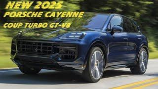 New 2025 Porsche cayenne coup turbo GT-V8 review!|interior and exterior