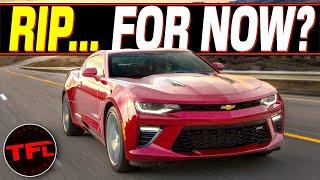 Sad News: It's the END of the Road For the Chevy Camaro...At Least As We Know It!