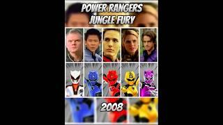 POWER RANGERS JUNGLE FURY (2008 - 2025)  #powerrangers #bandai #supersentaiseries #junglefury