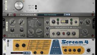 Softube Saturation Knob vs Reason Studios Pulveriser & Scream 4 devices