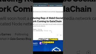 #Web3 Social media network coming to #Galachain