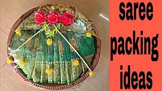 Saree Packing Ideas |trousseau Decoration Ideas | Indian Weddings |