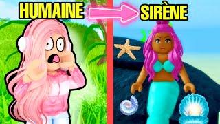 JE ME TRANSFORME EN SIRÈNE PENDANT 24H! MON RÊVE DEVIENT RÉALITÉ! ROBLOX