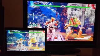 Street Fighter V Remote Play - 5 frame delay.