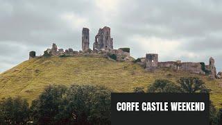 CORFE CASTLE WEEKEND ADVENTURE | A RATHER WET ONE!