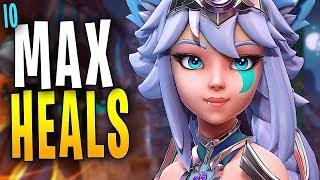 IO MAX DAMAGE REDUCTION HEALS! | Paladins Gameplay