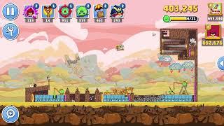 Angry Birds Friends Level 5 Tournament 1470 three stars NO POWER-UP walkthrough 2024-11-07