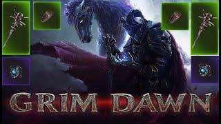 GRIM DAWN-Tomb Of Heretic And Morgoneth | Voldrak's Crusher Warder Build | August 2024 Build Test