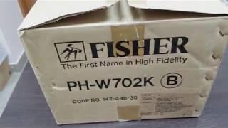 КАПСУЛА ВРЕМЕНИ, НОВЫЙ МАГНИТОФОН из 90Х FISHER PH-W702K Распаковка.