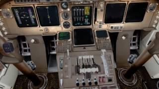 PMDG 747v3 First Look, Startup, and Departure [Prepar3d 3.4]