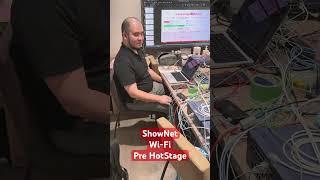 ShowNet Wi-Fi Pre HotStage #shownet #interop25