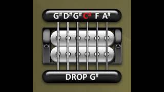 Perfect Guitar Tuner (Drop G# = G# D# G# C# F A#)