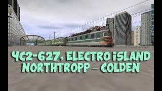 Trainz: ЧС2-627, Northtropp — Colden, Electro Island