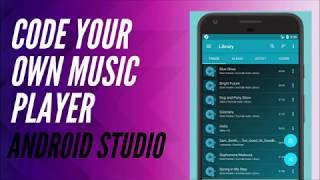 Code Music player App In Android Studio