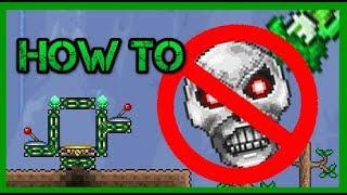 HOW TO KILL THE SKELETRON PRIME (EXPERT MODE) (0 DEFENSE)