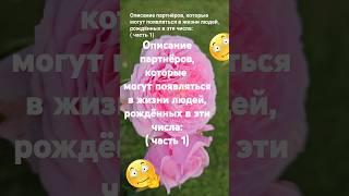 Описание партнёров, которые могут появляться в жизни людей, рождённых в эти числа: часть 1 Эзотерика