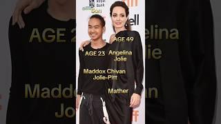 Angelina Jolie and her son Maddox Chivan Jolie-Pitt #angelinajolie #maddox