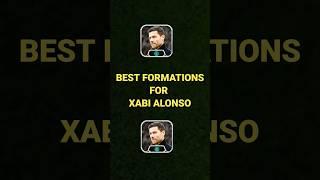 Best formations for xabi alonso | Best quick counter formations