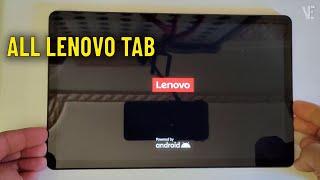 Hard Reset Any Lenovo Tablet | How To Remove All Lenovo Tab Screen Lock and Forgot Password Pattern