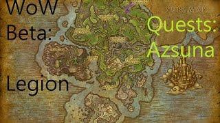 iZocke WoW Beta: Legion Quests in Azsuna #041 - Moralschub