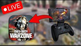 (Live) New Update On Warzone Mobile W/ A Controller! #112