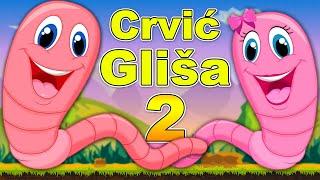 Crvić Gliša 2 - Pesmica za decu | Dečija pesma o životinjama | Muzika za bebe | Crvic Glisa | Worm