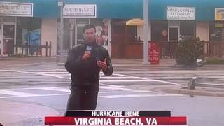 Weather Channel Streaker - Weather Channel Flasher - Weather Channel Fail - Hurricane Irene