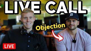 Cold Call Objection Handling (LIVE Role Play)