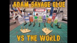 Plastic Model Hobby glue shoot out comparison Adam Savage Weld-on 3 Tamiya Mr Hobby Plastruct weld!