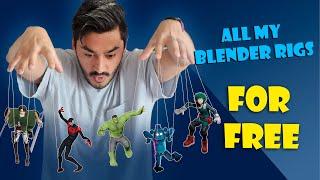 FREE Blender Rigs for EVERYONE!