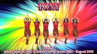 PONY - Choreo: Wandy Hidayat (INA) & Hotma Tiarma Purba (INA) - August 2024