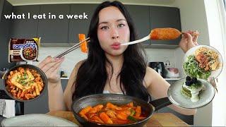 what I eat in a week (easy asian recipes)