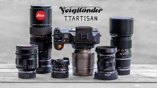 X2D with Leica, Voigtlander & TTArtisan Third Party Lenses