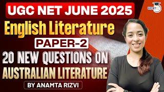 UGC NET English Literature 2025 | 20 New Questions on Australian Literature | UGC NET 2025 Preparati