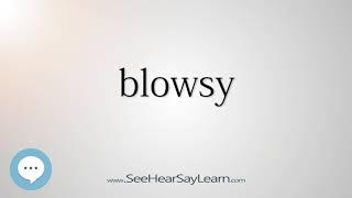 blowsy