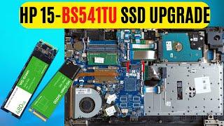 HP 15 BS541TU SSD Upgrade ॥ M.2 Sata OR M.2 Nvme? #ssd #laptopupgrade