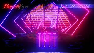 Neon party After Effects Template  HD