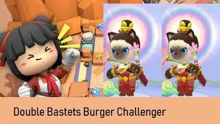 DOUBLE BASTETS BURGER CHALLENGE Cooking Battle