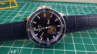 Bulova 96A291 Marine Star Blue Automatic Heartbeat